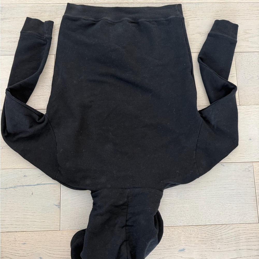 Saint Laurent Logo Printed Drawstring Hoodie Size… - image 7